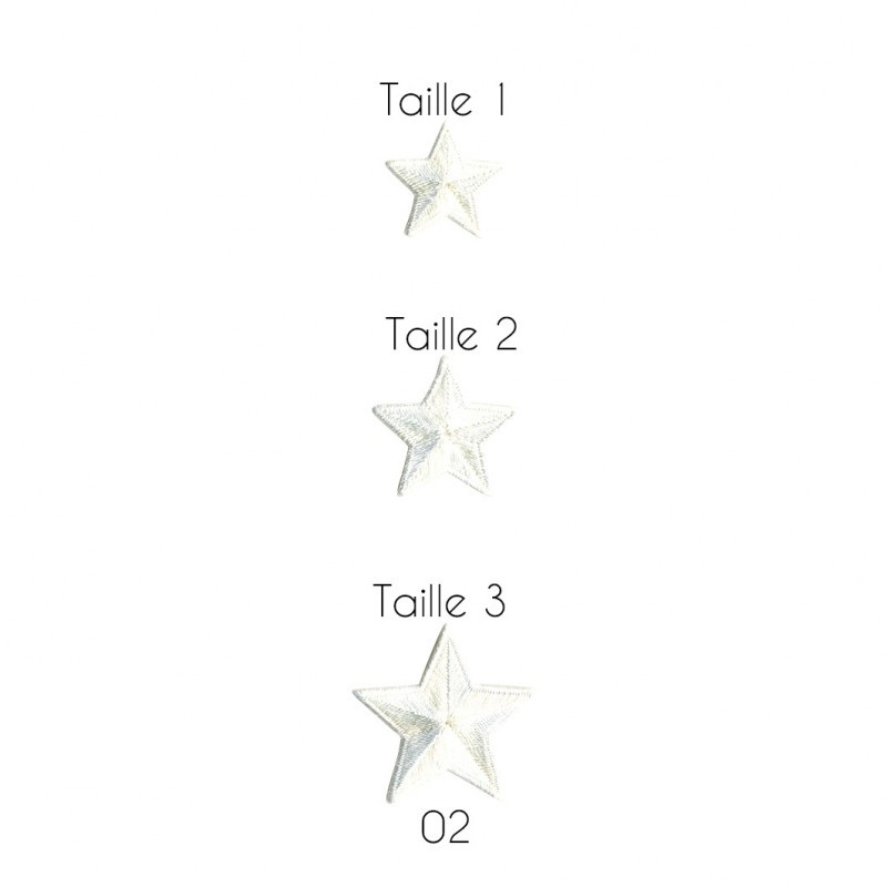  etoile grand modèle - Blanc