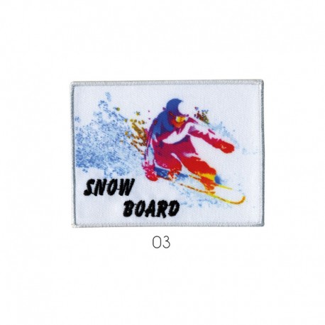 Snowboard - Blanc horizonta
