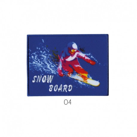 Snowboard - Bleu horizontal