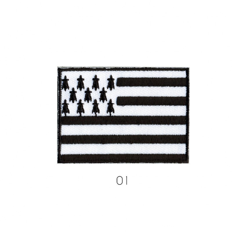 Drapeaux et emblemes - Blanc et noir