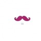 Moustache - Fuchsia