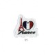 Embleme ville/pays - France coeur