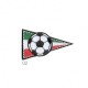 Drapeau foot triangle - Italie