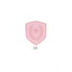 Blason etoile/laurier - Rose