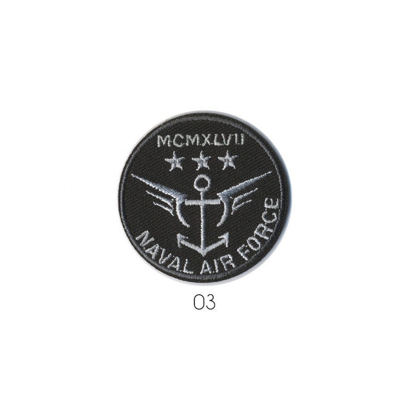 Naval air force 4x4cm - Noir