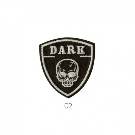 Blason marine/dark - Dark 5,5x4,5