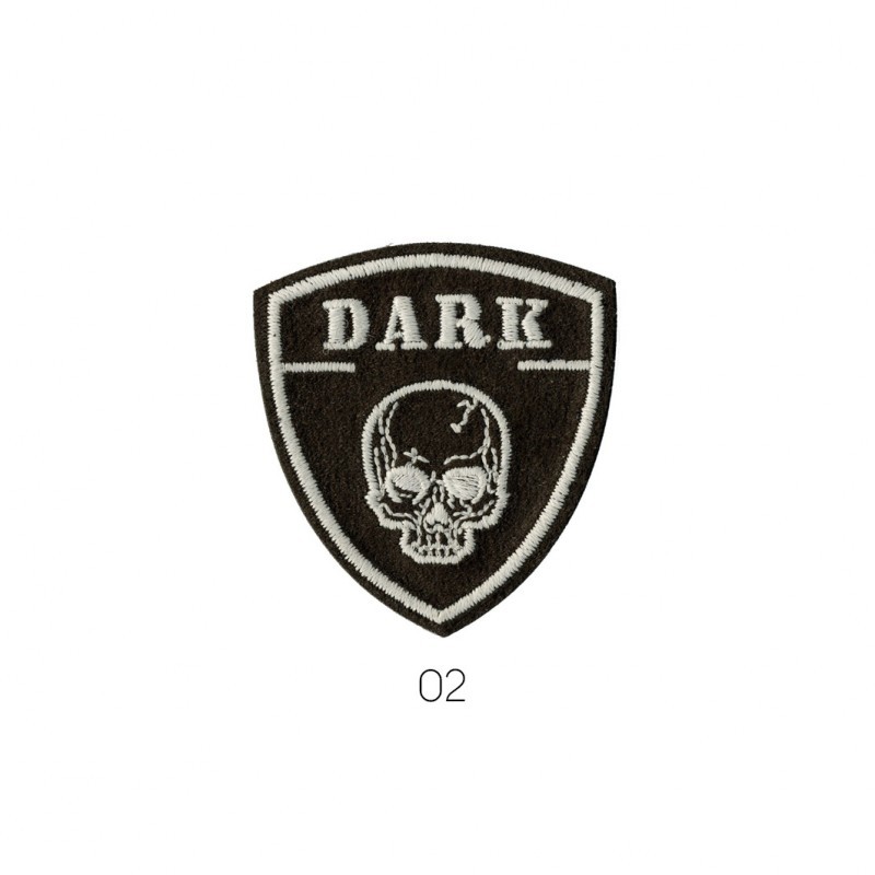 Blason marine/dark - Dark 5,5x4,5