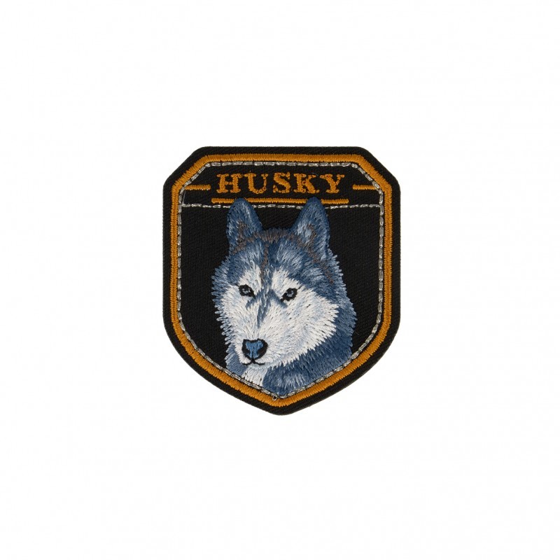 Ecussons chiens - Husky