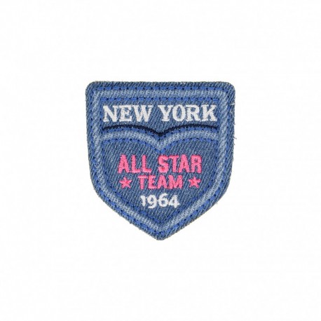 Ecussons all star city - Blu - new york