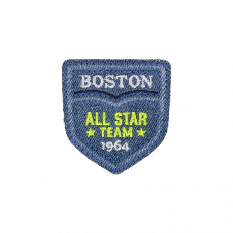Ecussons all star city - Blu - boston