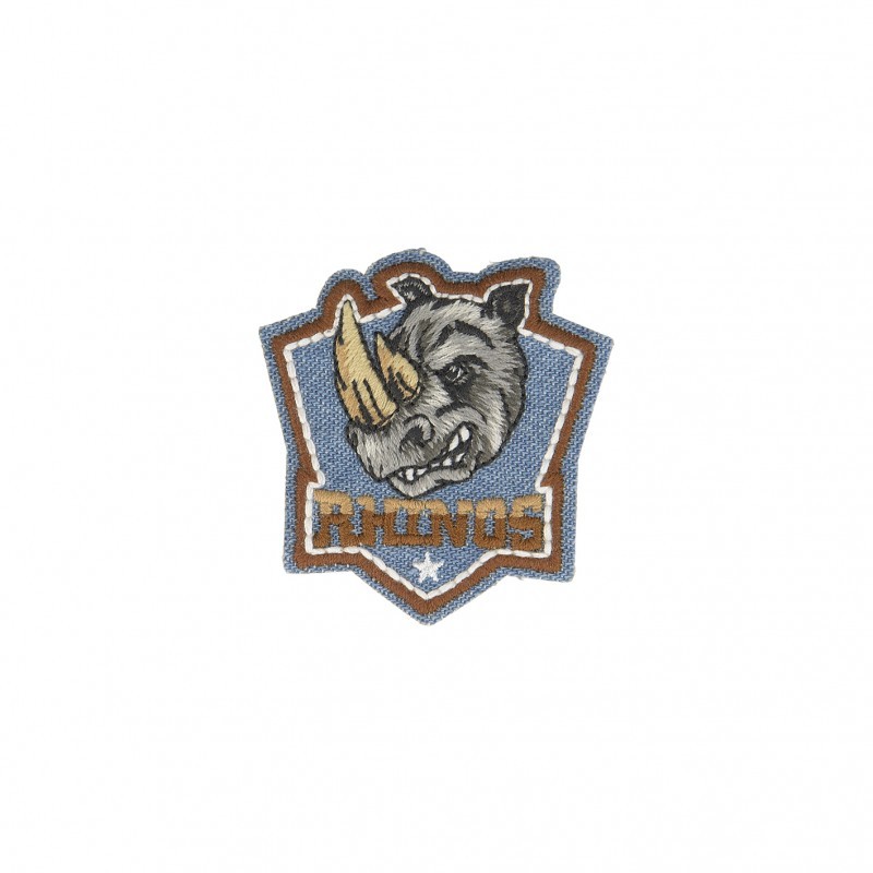 Ecusson jean animaux - Rhinos