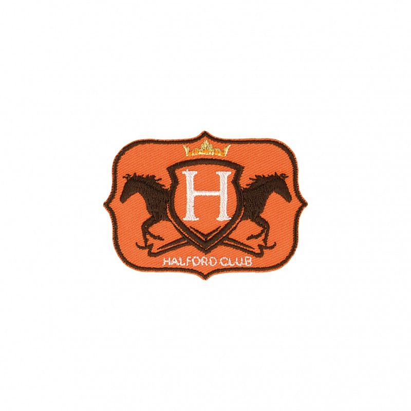 Ecusson halford club - Orange