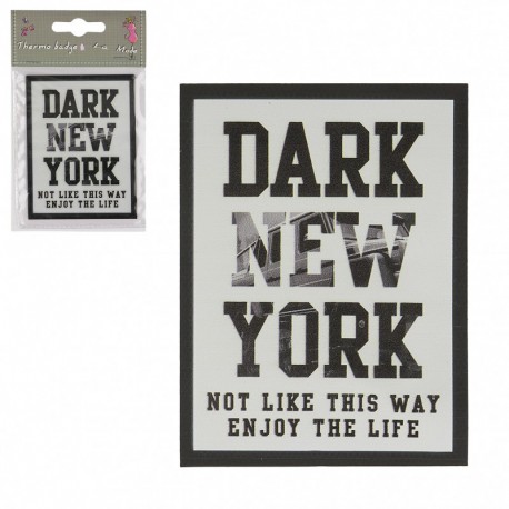 Transfert thermocollant - Dark new york