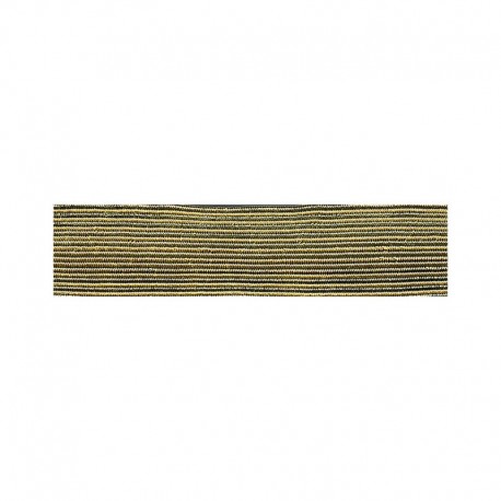 Tresse lurex elastique