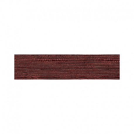 Tresse lurex elastique