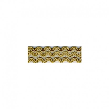 Galon vagues metal 15mm