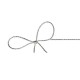 Cordon metal 2 brins 1mm