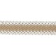 Galon lin/coton  Beige - 