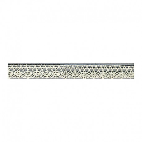 Dentelle coton 10mm