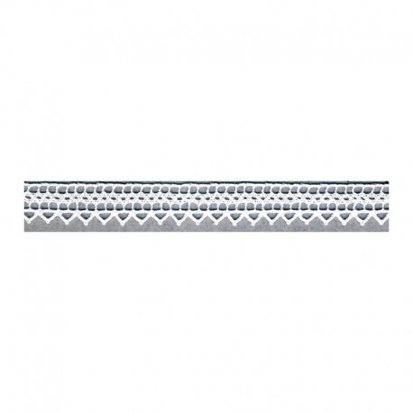 Dentelle coton 10mm