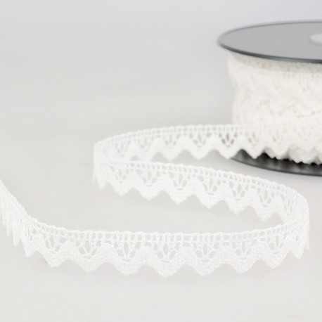 Dentelle coton 15mm