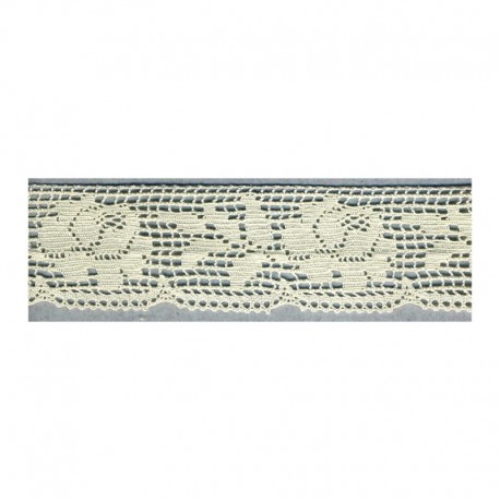 Dentelle coton 30mm
