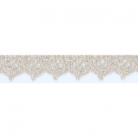 Dentelle lin  Beige - 