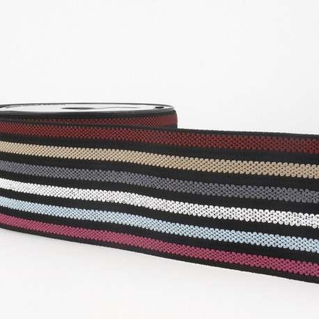 Elastique ceinture stripe