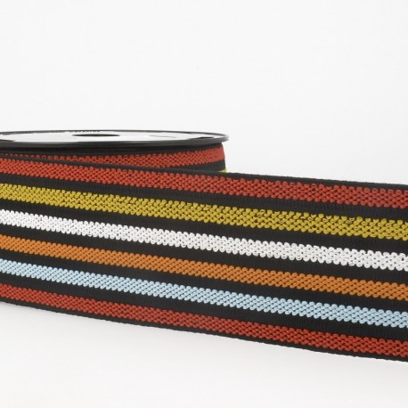 Elastique ceinture stripe