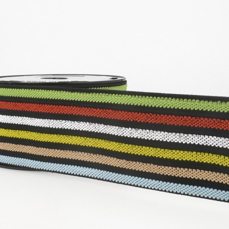 Elastique ceinture stripe