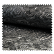 Tissu Brocard Fleur Argent