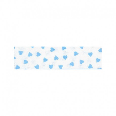 Biais coeurs100  coton