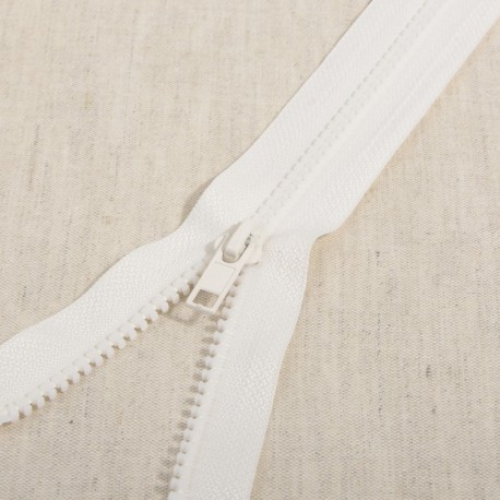 Fermeture à glissière injectée séparable