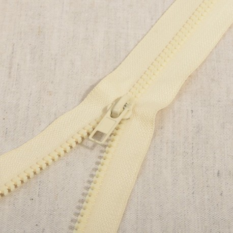 Fermeture à glissière injectée séparable