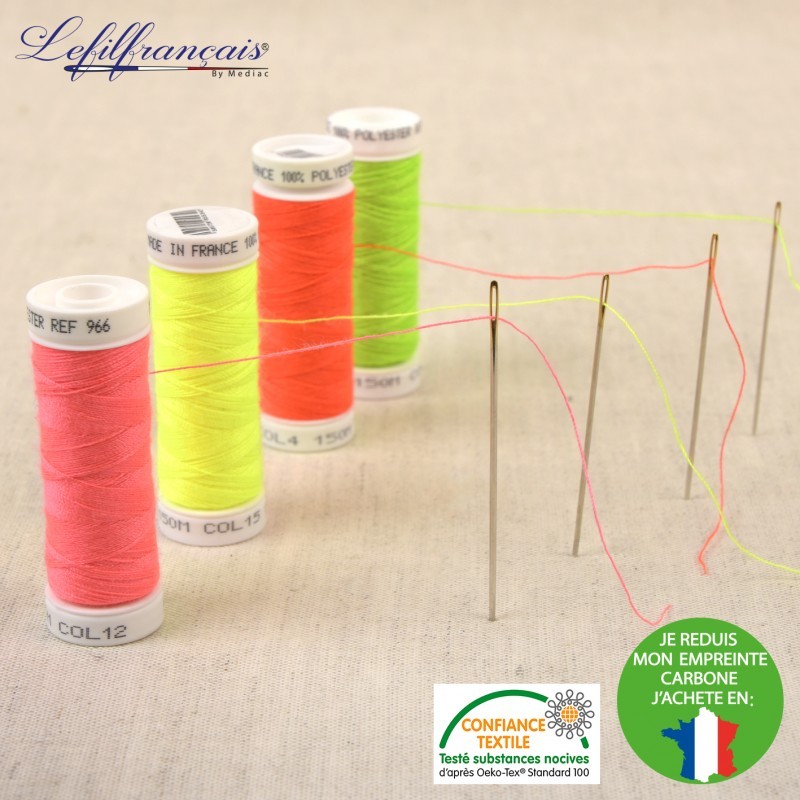 Fil polyester fluo 150 m
