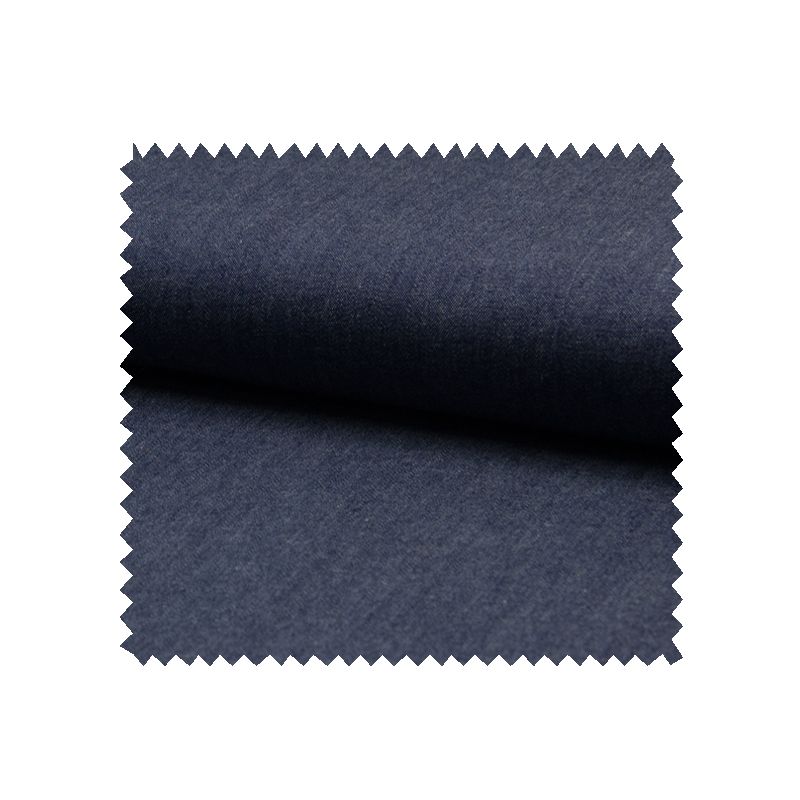 Tissu Chambray Uni Indigo