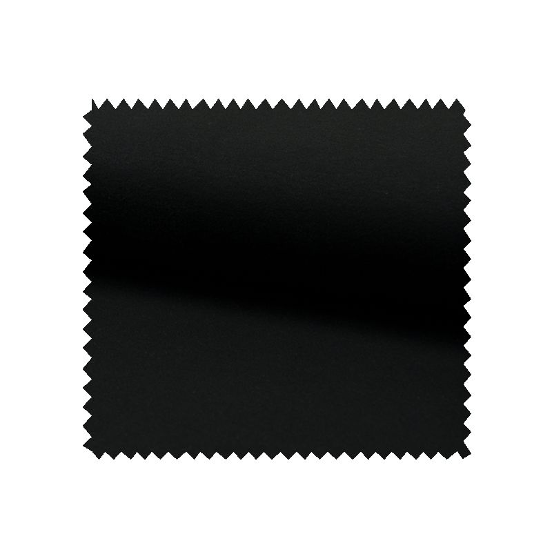 Tissu Jersey Coton Organique Noir