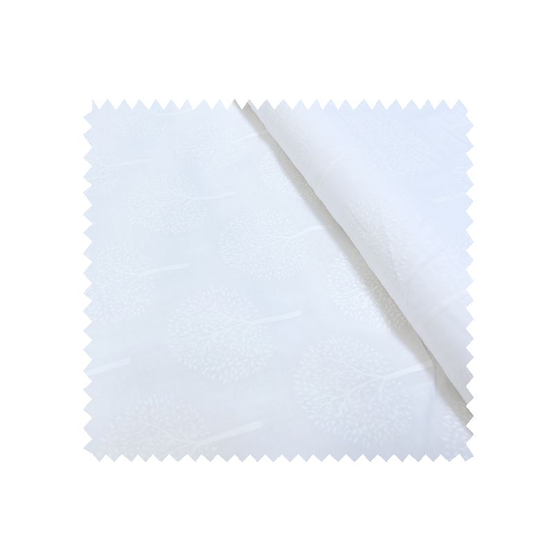 Tissu Arbre de Vie Blanc