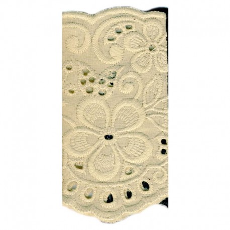 Broderie anglaise 100mm