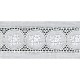 Broderie anglaise 45mm  Blanc - 