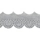 Broderie anglaise 35mm  Blanc - 