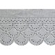Broderie anglaise 60 mm  Blanc - 