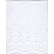 Broderie anglaise 18cm  Blanc - 
