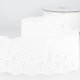 Broderie anglaise 55 mm  Blanc - 