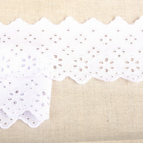 Broderie fleurs