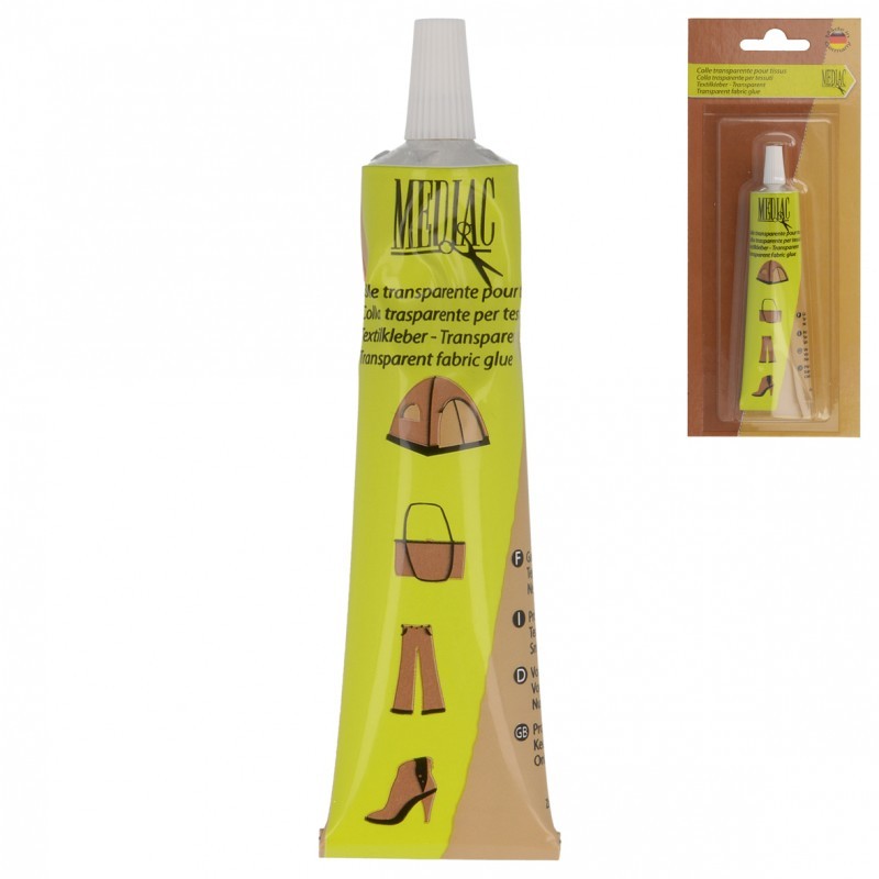 Colle Tissu Transparente 30ml Tube Vert