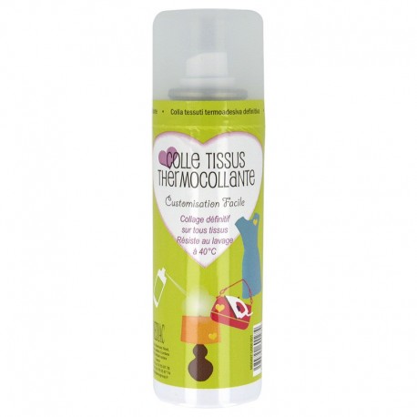 Colle tissus spray ourlet