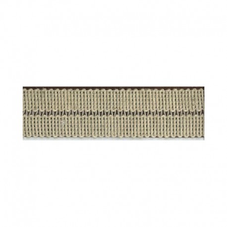 Tresse pre pliee coton