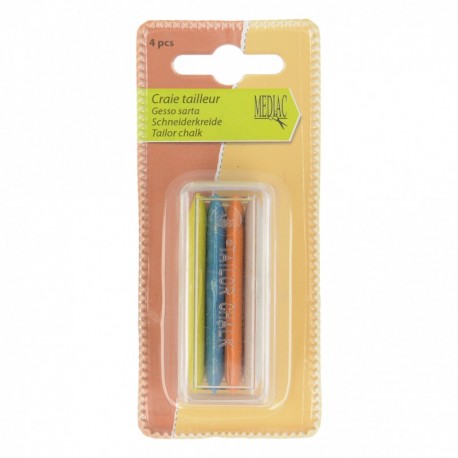 Craies tailleurs *4p  4 couleurs - 