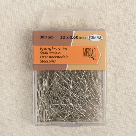 Epingles boite 300 pièces  Métal